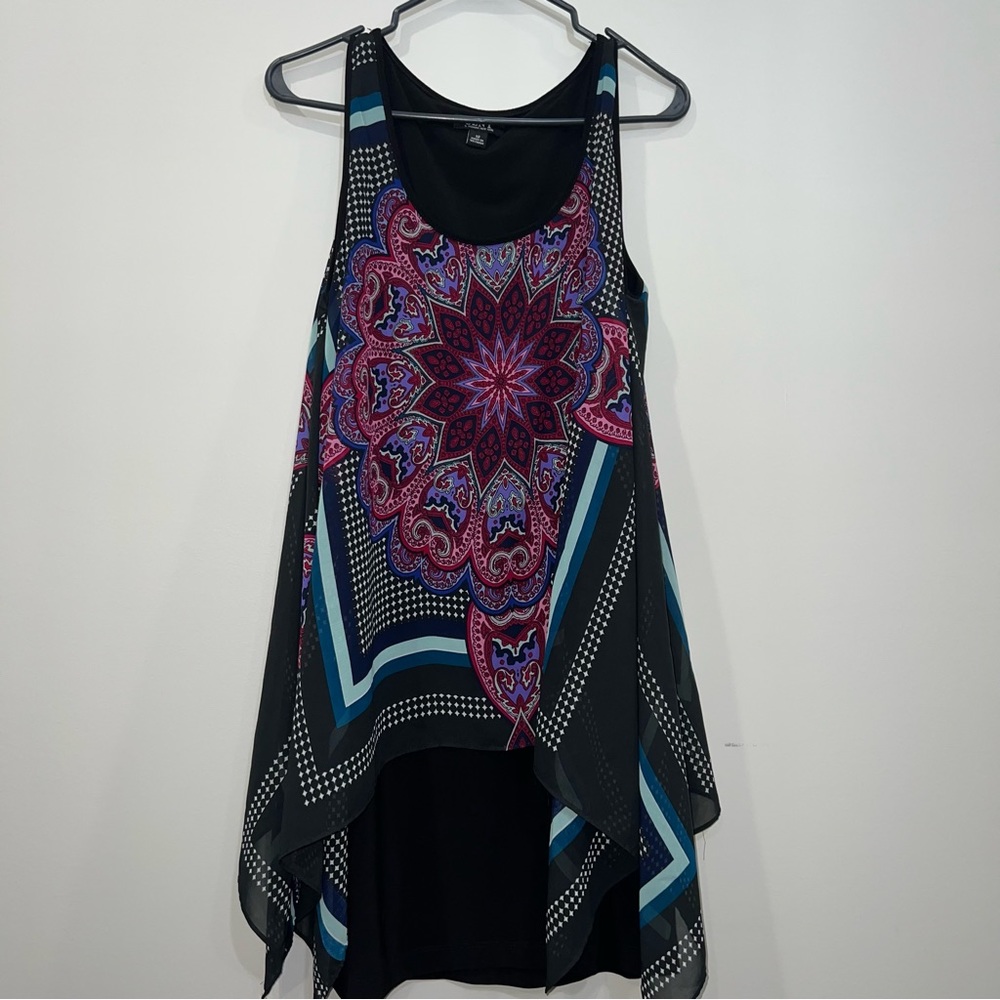 SLNY Cape dress